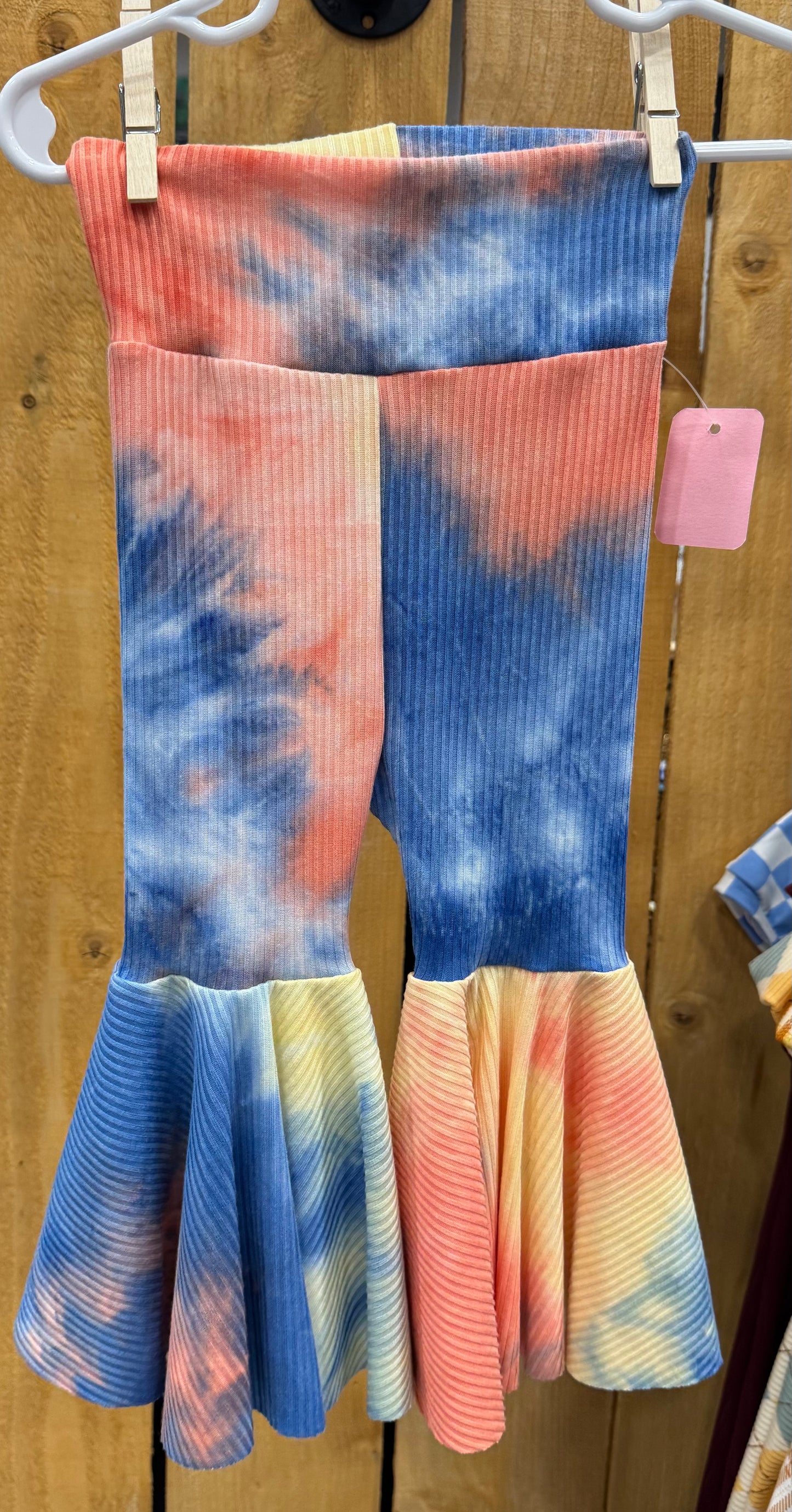 Sherbet tie-dye bells