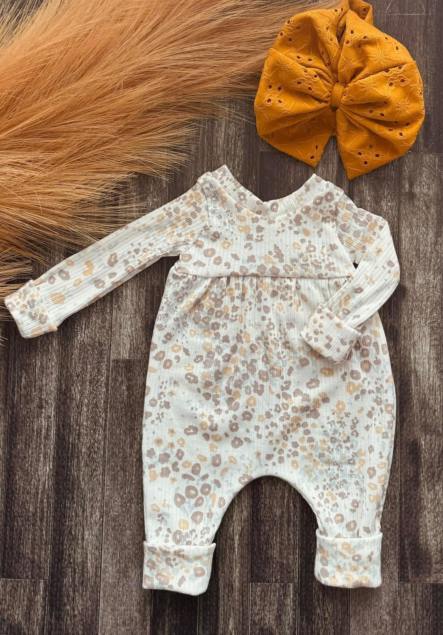 Jersey neutral romper