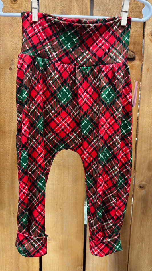 Christmas plaid River Joggers