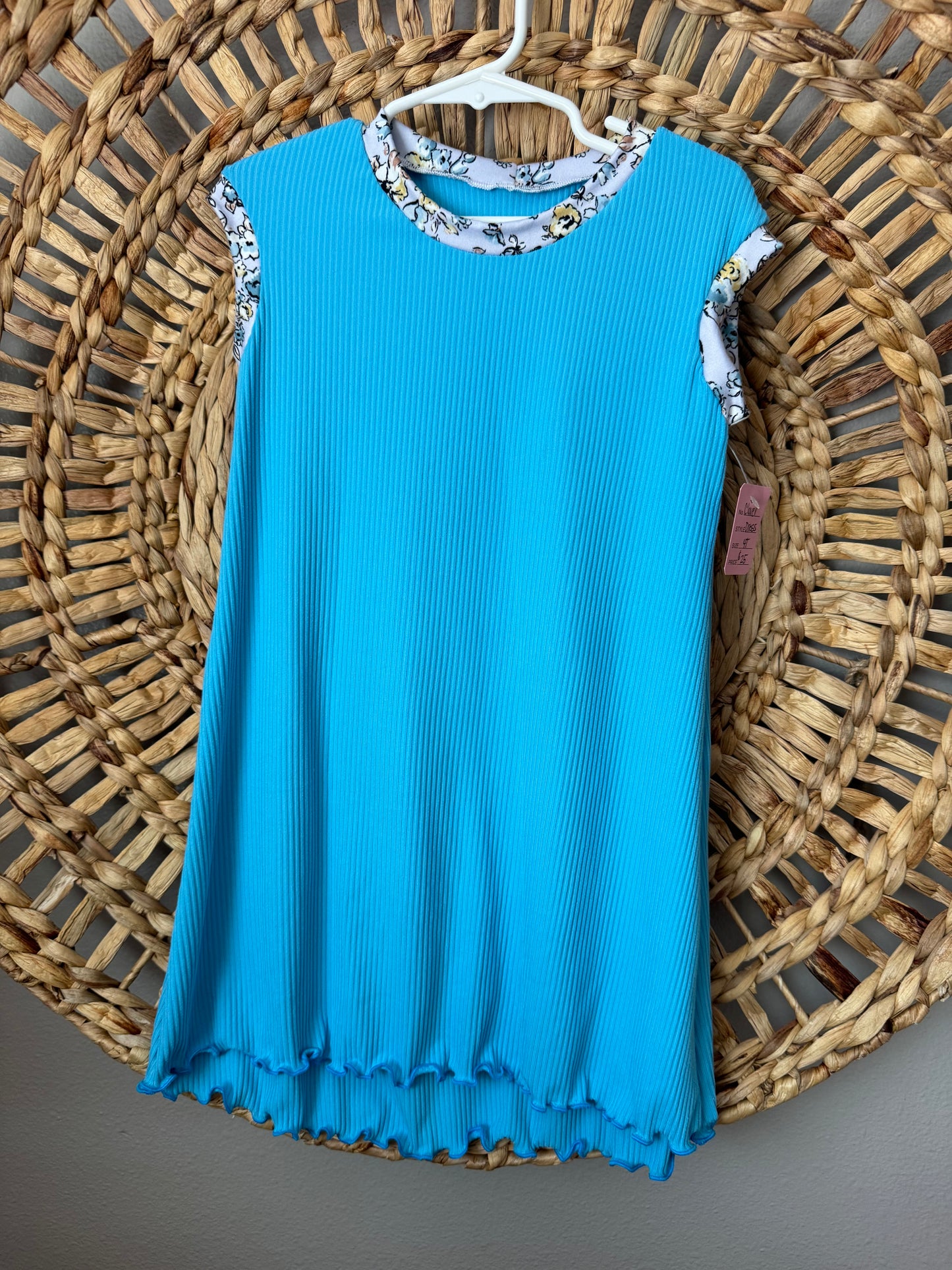 Tshirt dress blue