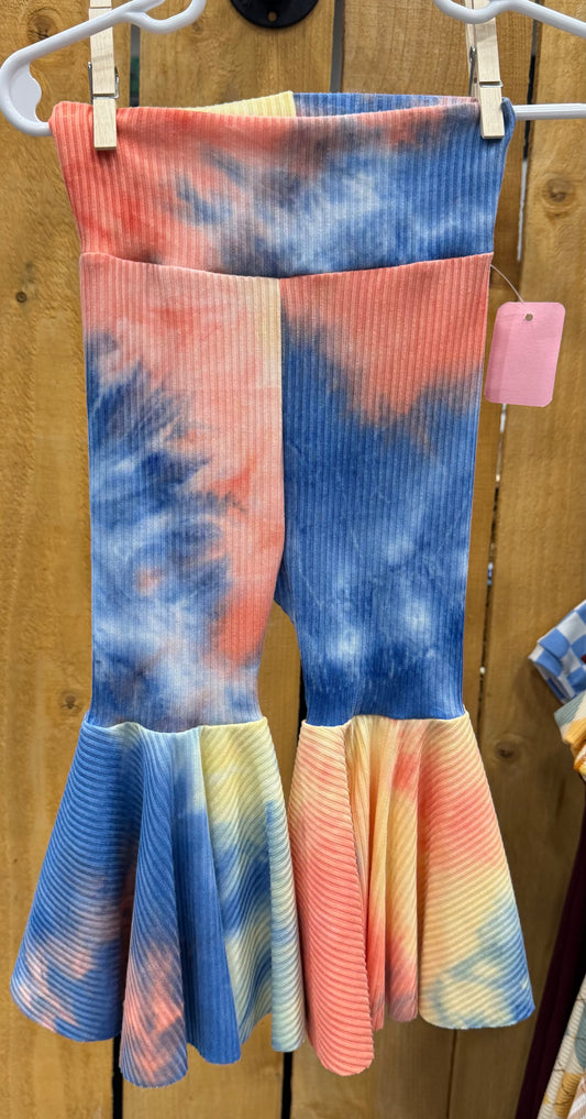 Sherbet tie-dye bells