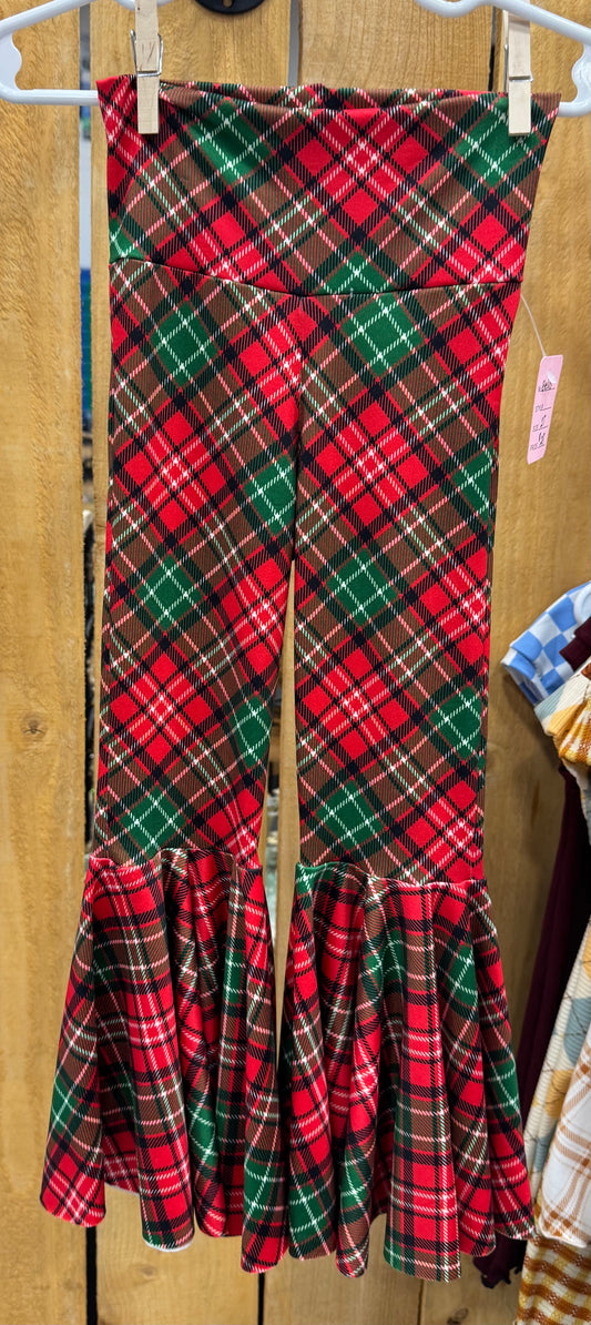 Christmas plaid bells