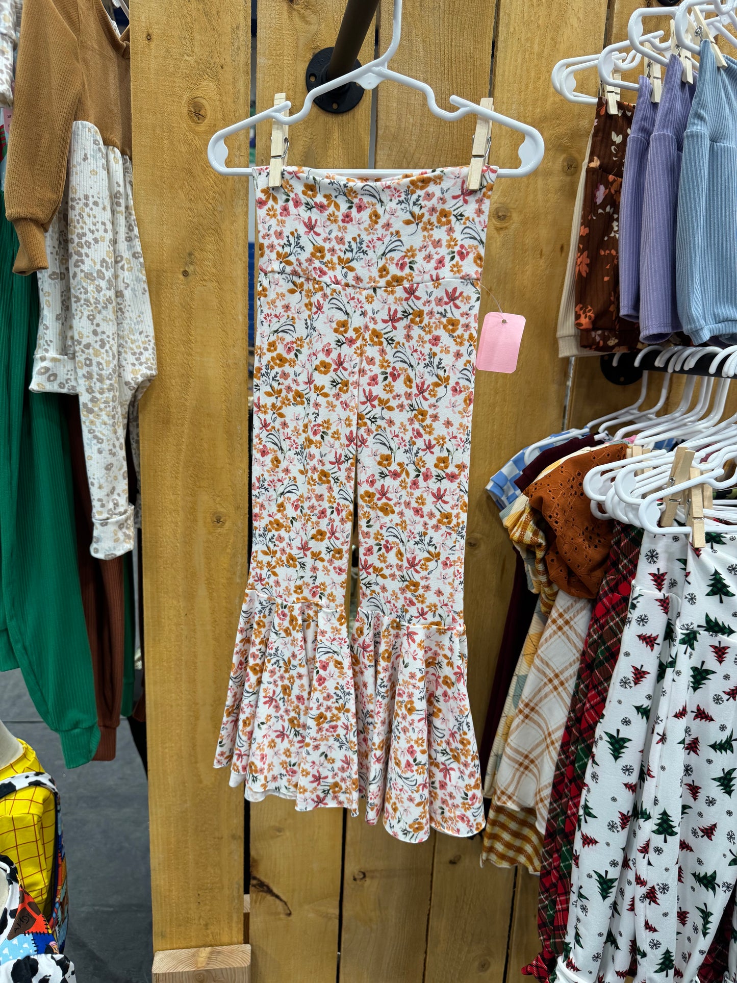 Rust Floral Bells